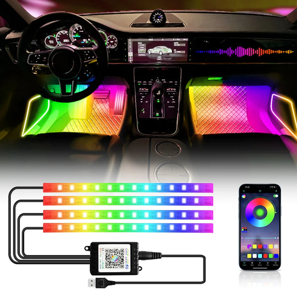 Lâmpada Led Decorativa Automotiva - RgbLed™ + Brinde exclusivo