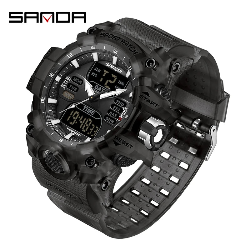 Relógio Militar - Sanda 6126™ + [Últimas Unidades]